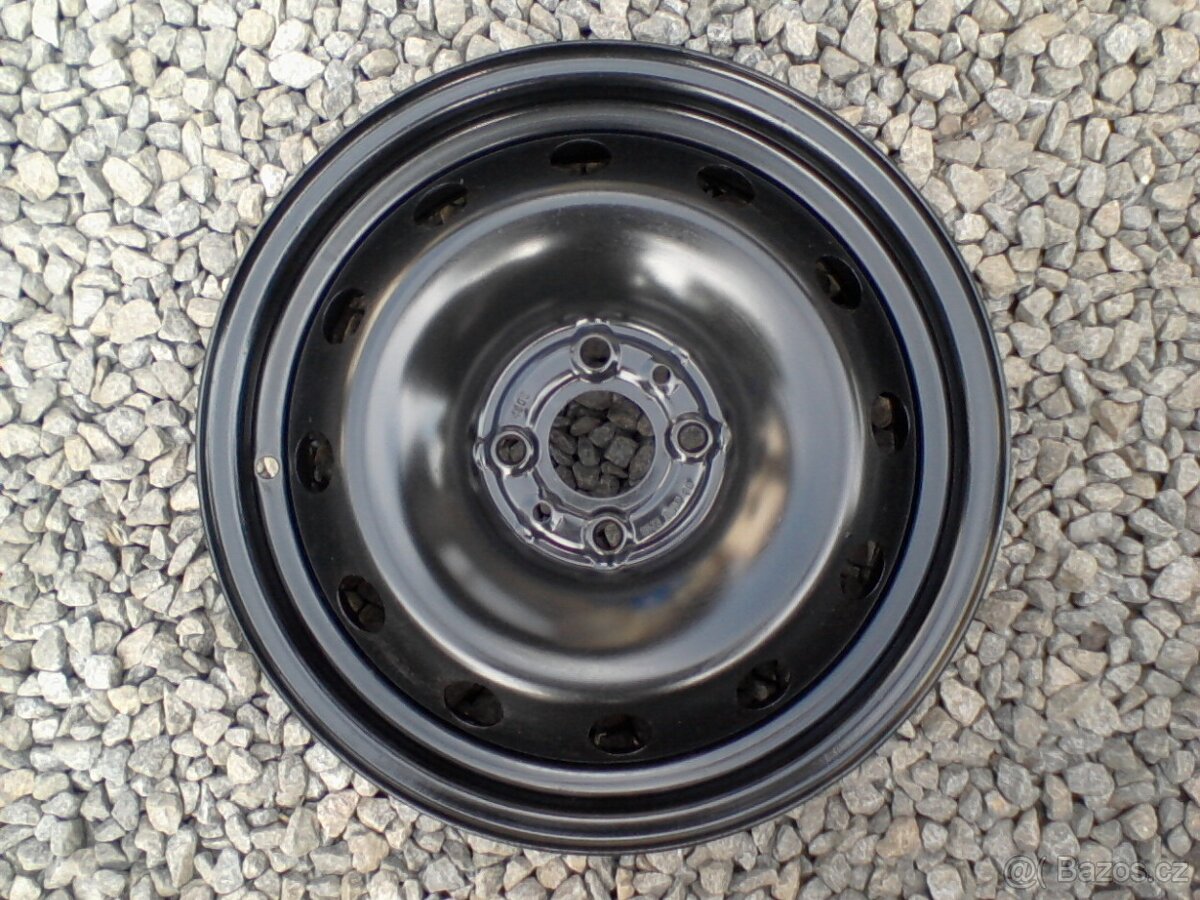 Nové 15 plechové disky Fiat 500,Idea,Ford Ka II,Lancia Musa - 5