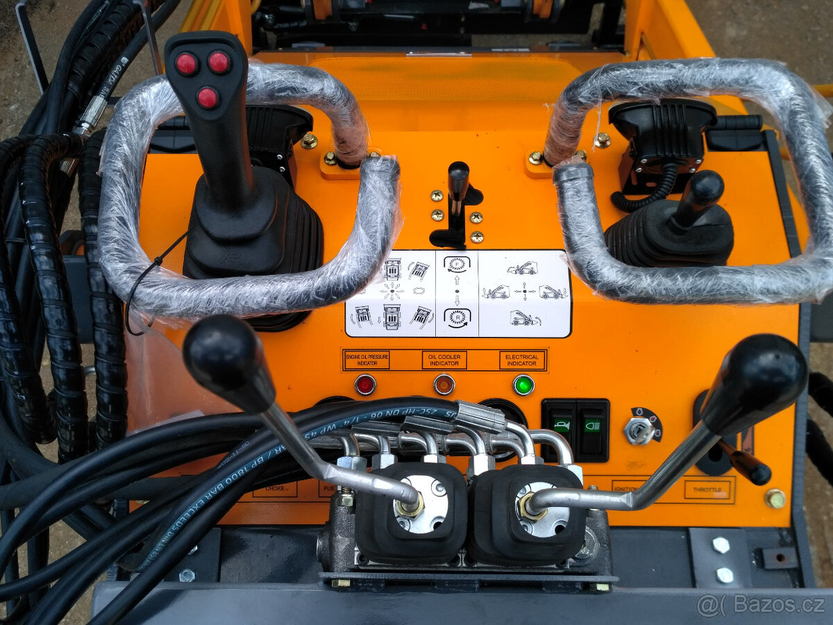 podkop na mininakladače hydraulický otočné rameno - 5