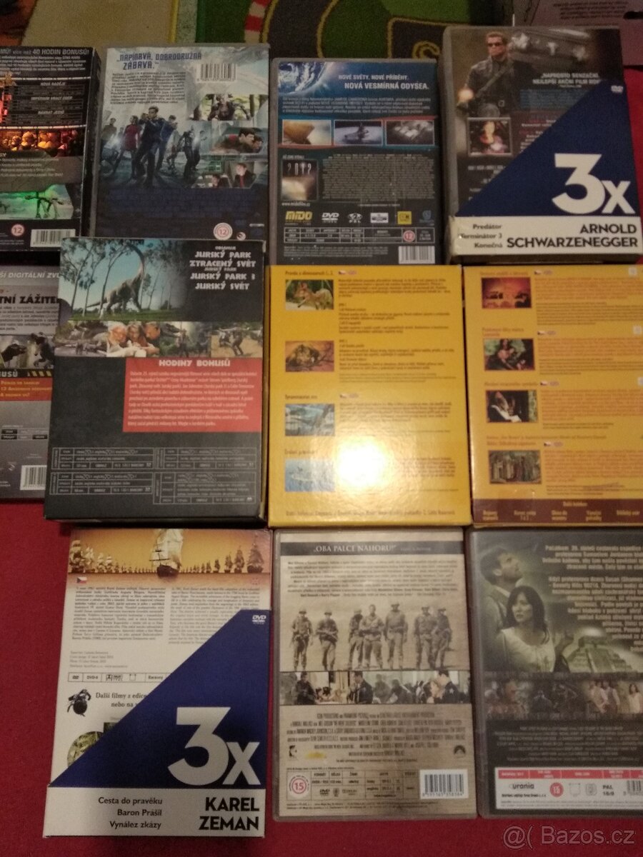 DVD Jurský park Dan Brown Karel Zeman Schwarzenegger - 5