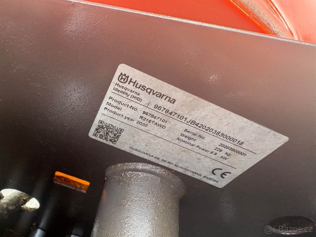 Rider Husqvarna R216TAWD - 5