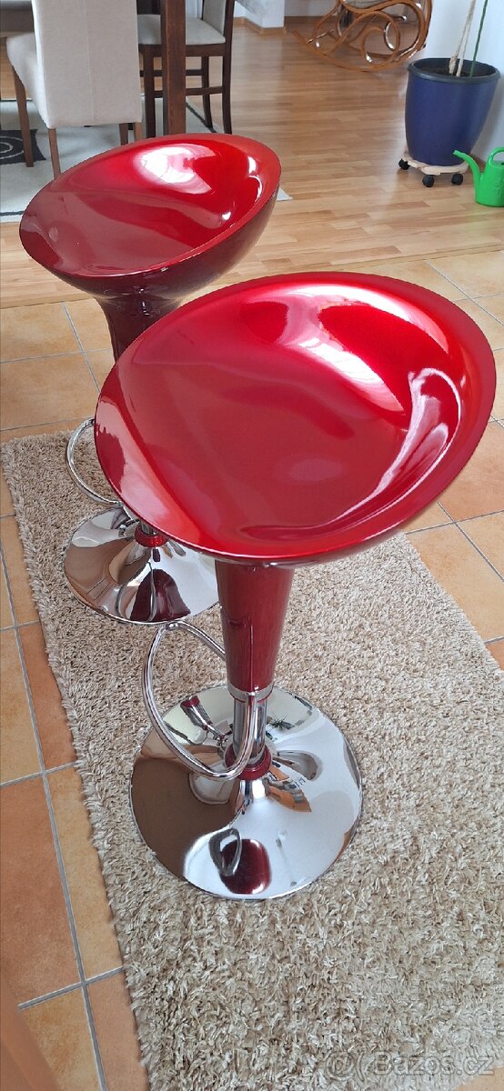 Barová židle - jako NOVÁ - 5