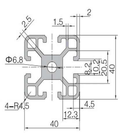 Hliníkové stavebnicové profily - 5