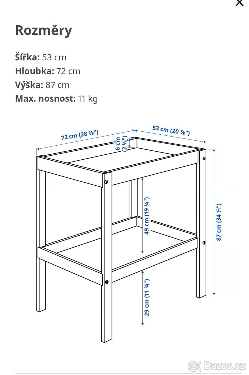 Přebalovací pult - 5