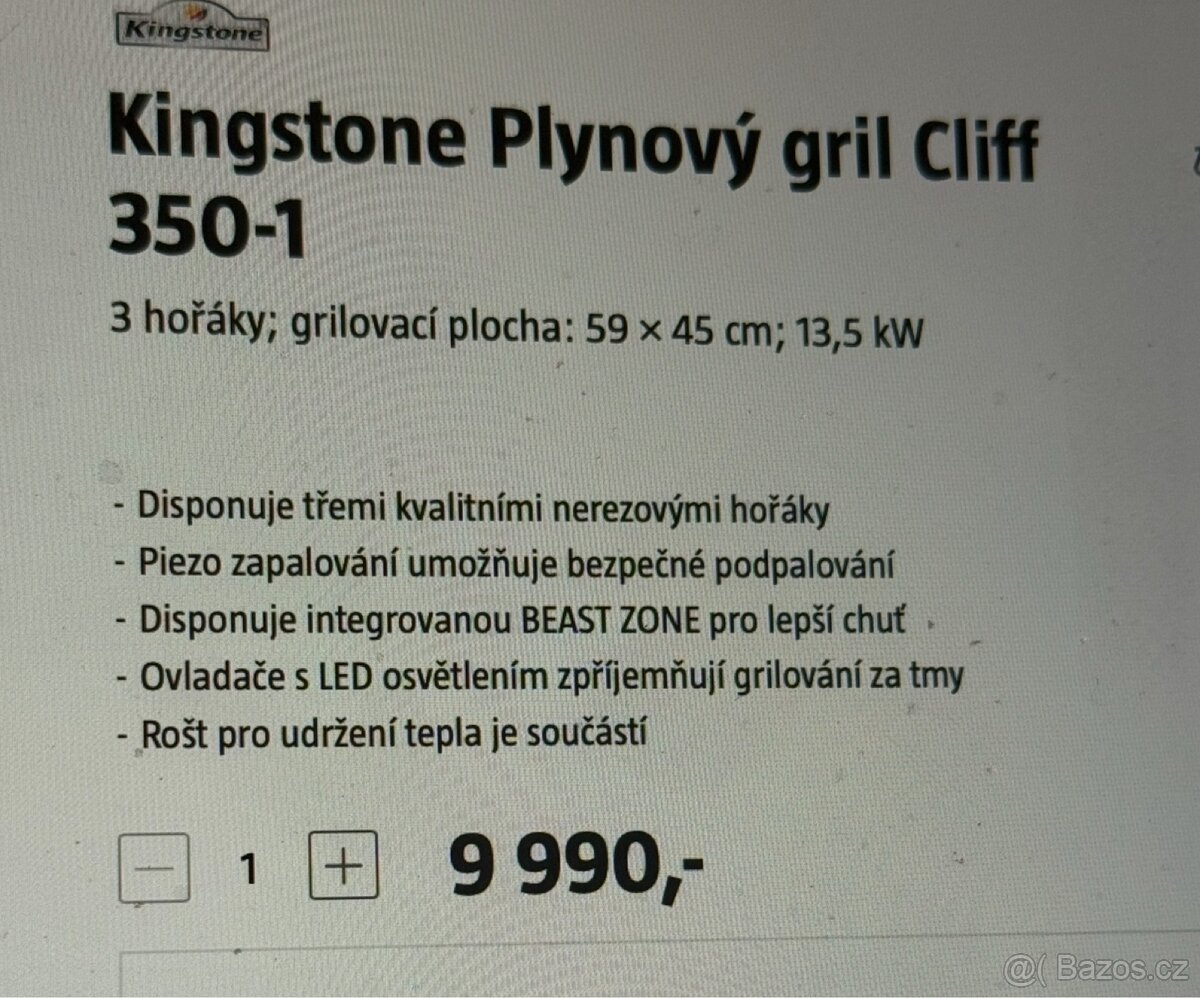 Záhradní gril Kongstone - 5