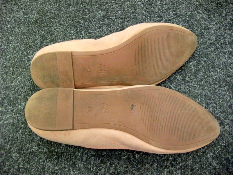 BALERÍNY, vycházková obuv zn. H&M, 39 - 5