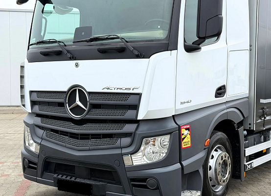 Mercedes-Benz Actros 1840 - velkoobjemová průjezdná souprava - 5