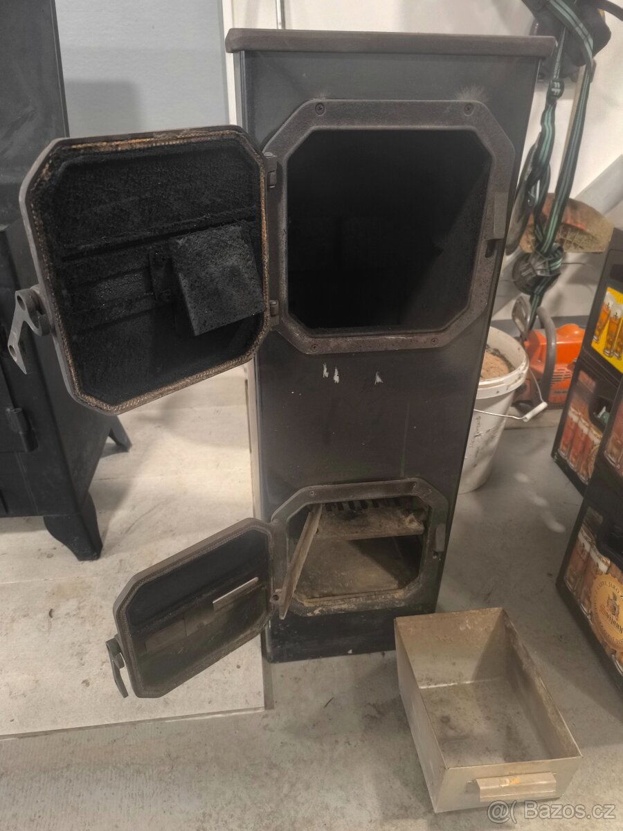 Kamna styl Petra uvnitř šamot - 5