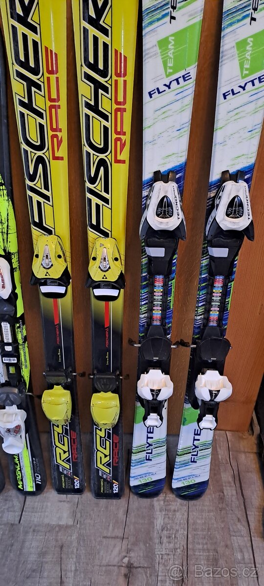 Dětské lyže 100,110,120,130,lyžáky - 5