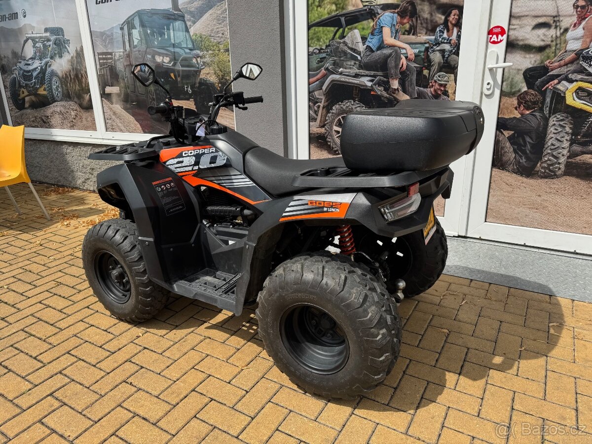 Čtyřkolka Goes Cooper 200