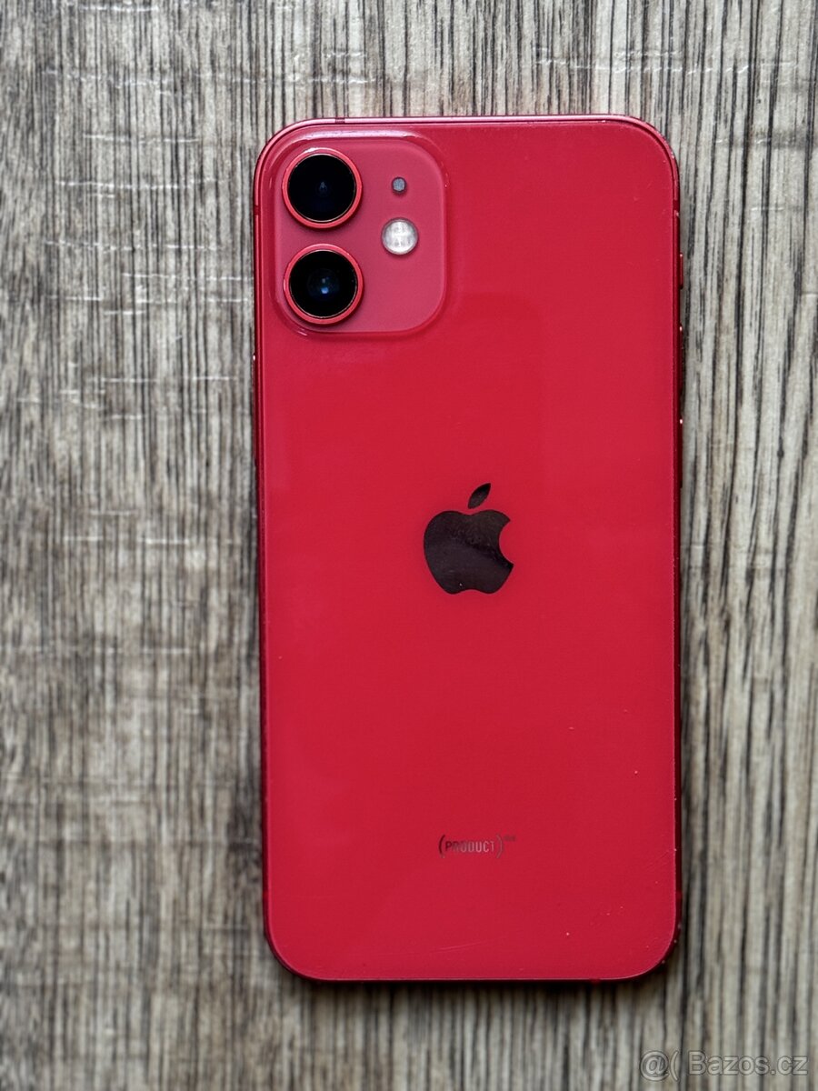 iPhone 12 mini 128 GB RED - nová baterie - 5