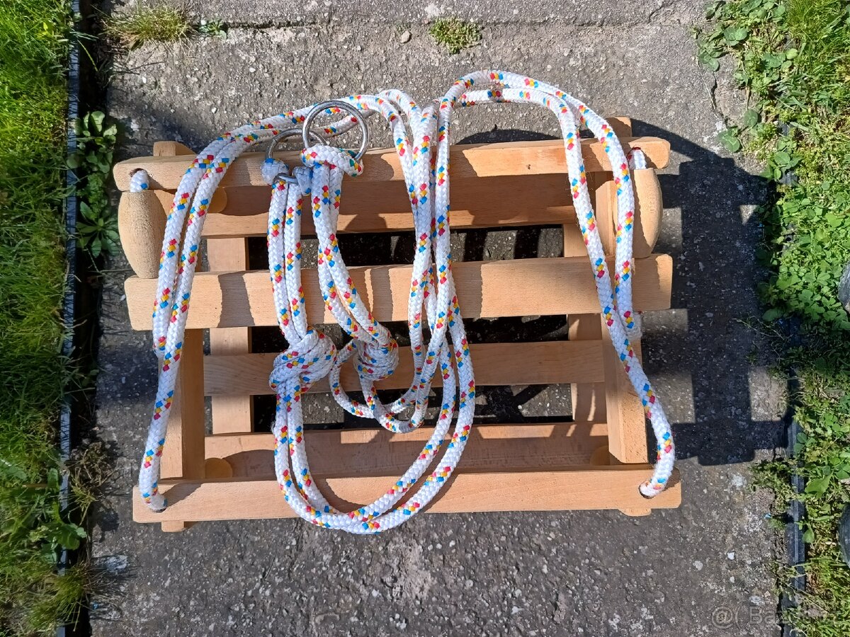 Dětská dřevěná houpačka - 5