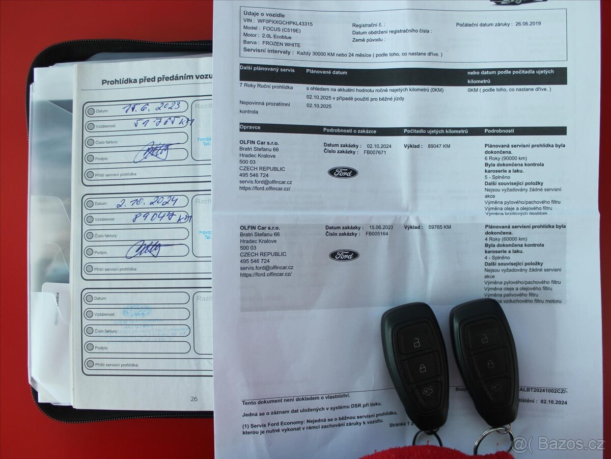 Ford Focus 2,0 110kw EcoBlue Titanium 6M/T ČR 1.majitel - 5