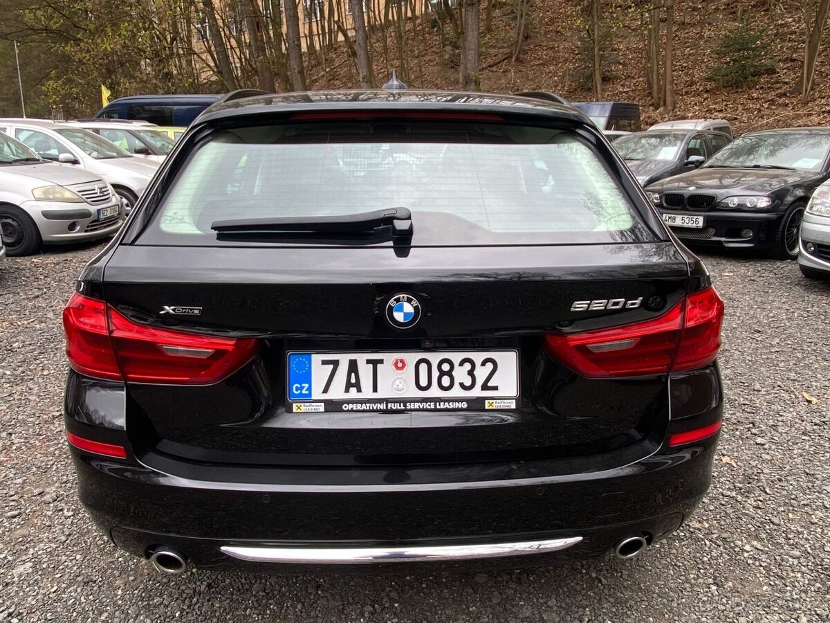 BMW 520d xDrive Touring LuxuryLine 2018 122tkm 4x4 klima ČR - 5