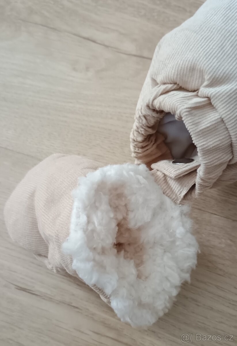 Krásná zimní kombinéza vel. 74 - 5