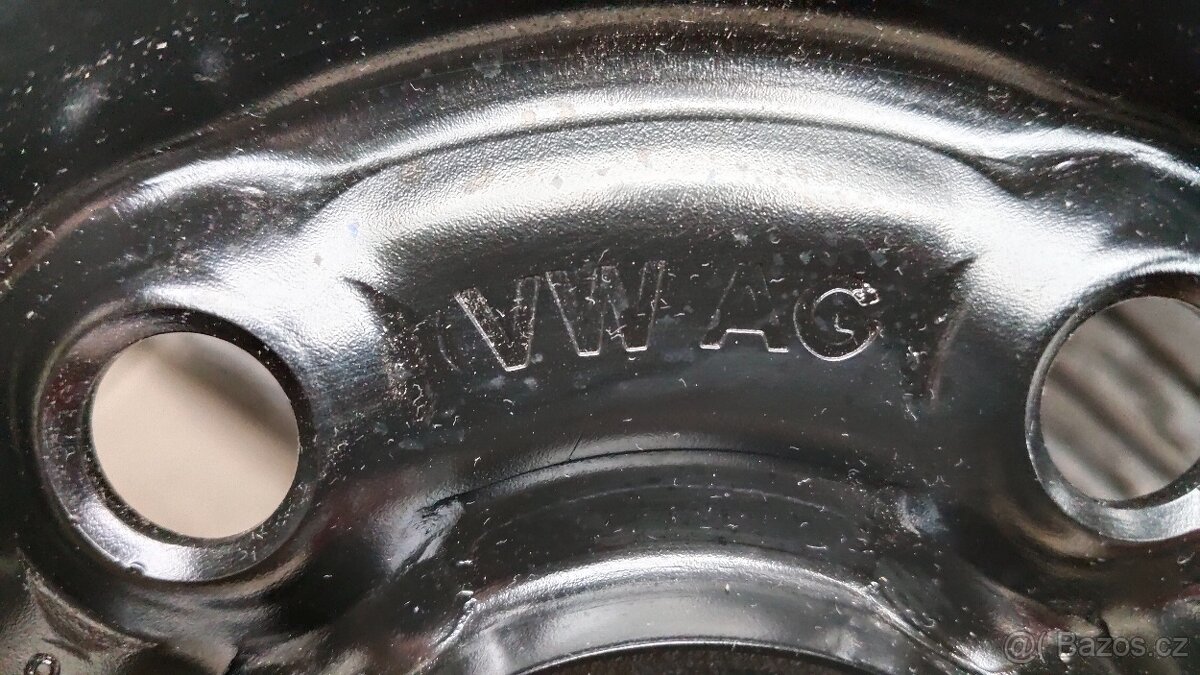 DOJEZDOVÉ KOLO, REZERVA VW,ŠKODA,SEAT,AUDI 125/70 R18 - 5