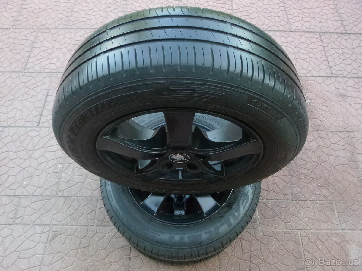 Letní alu sada disky kola originál Dezent 5x112 6,5Jx15 ET38 - 5