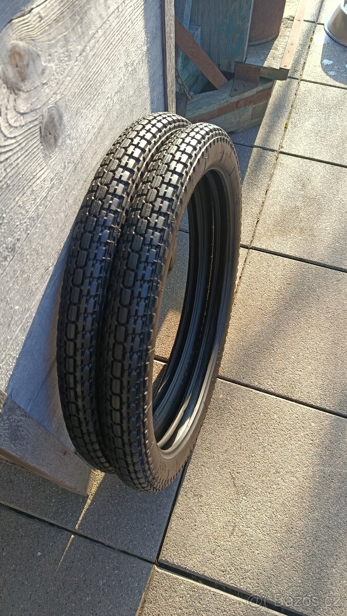 Barum 2,50-19 original moto pneu - 5