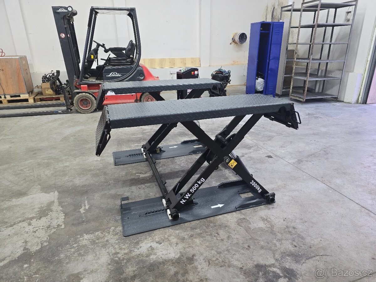 Mobilní nůžkový zvedák 3T WEBER - 5