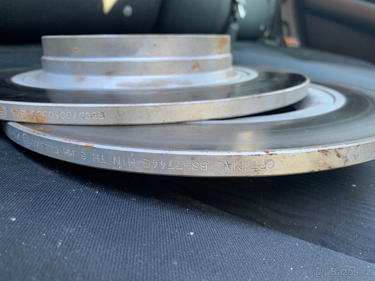 Mazda - Sada zadních brzdových kotoučů - 5