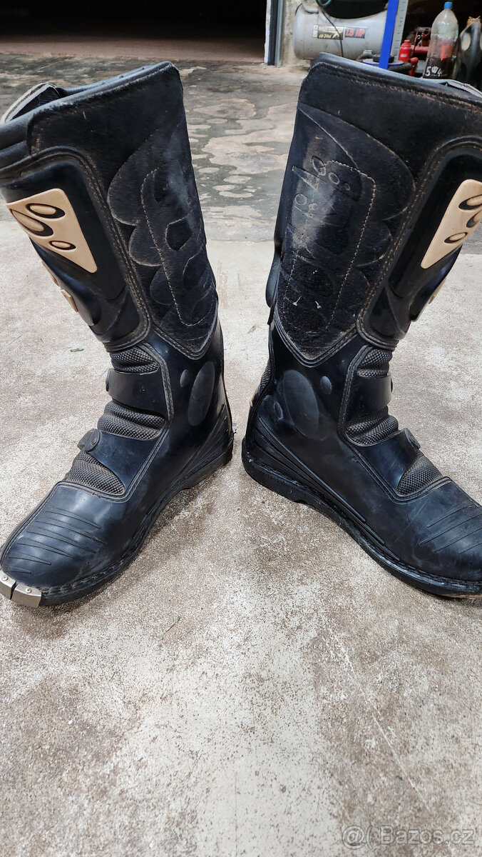 POŠKOZENÉ Diadora CROSS BOW VELIKOST 46.Motokrosové boty. - 5