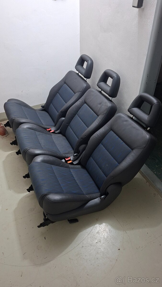 Zadní polokožené sedačky SAG - 5
