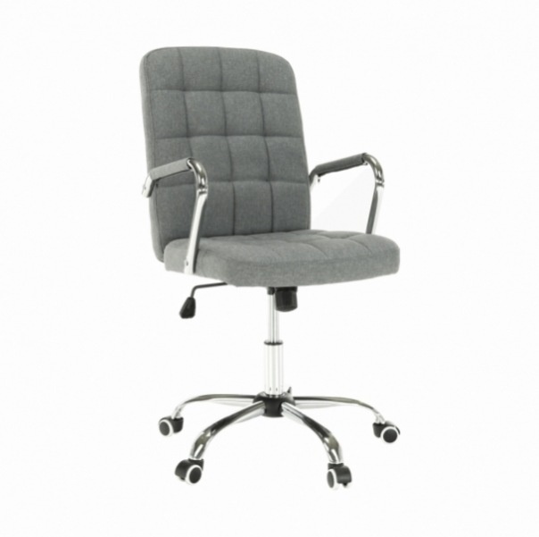 Kancelářské křeslo, kancelářská židle, šedá, MORGEN - 5