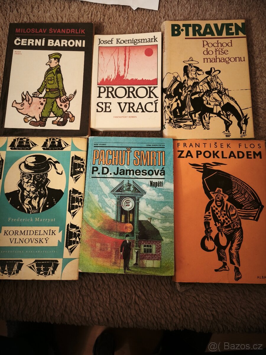 Knihy různých žánrů -beletrie ap. - 5