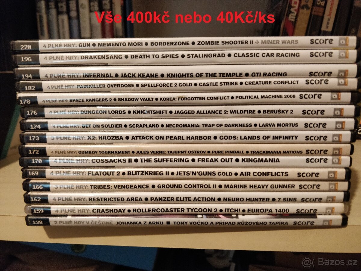 PC hry - 50kč/ks - 5