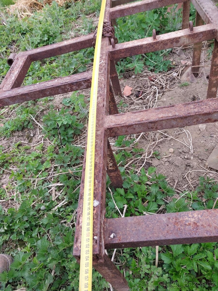 Kovový rám za malotraktor - 5