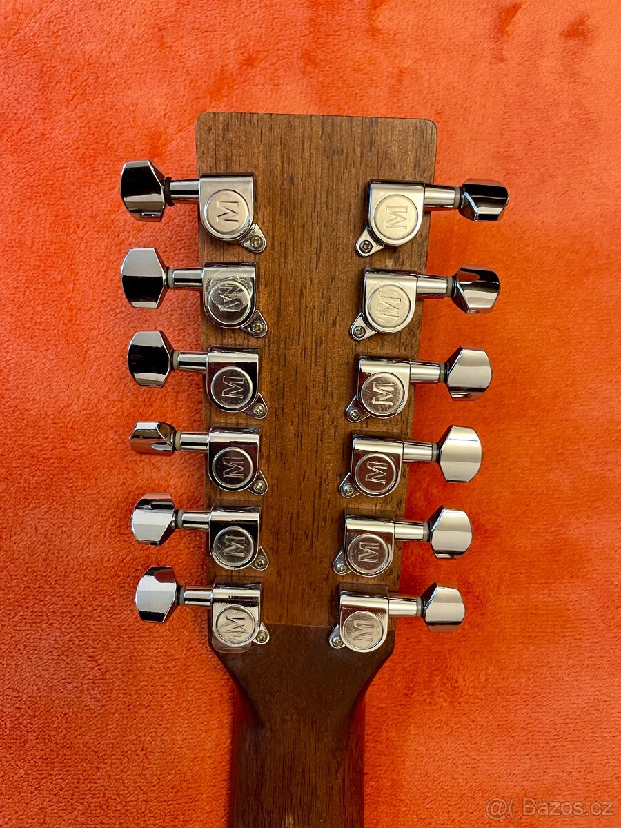 12strunná elektroakustická kytara Sigma DM12E+ - 5