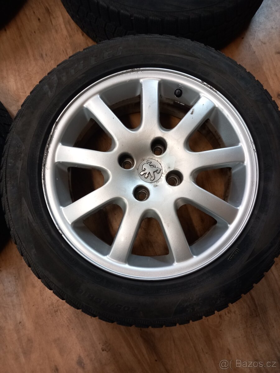 Alu kola obute na timnich pneu 205/55/16 - 5