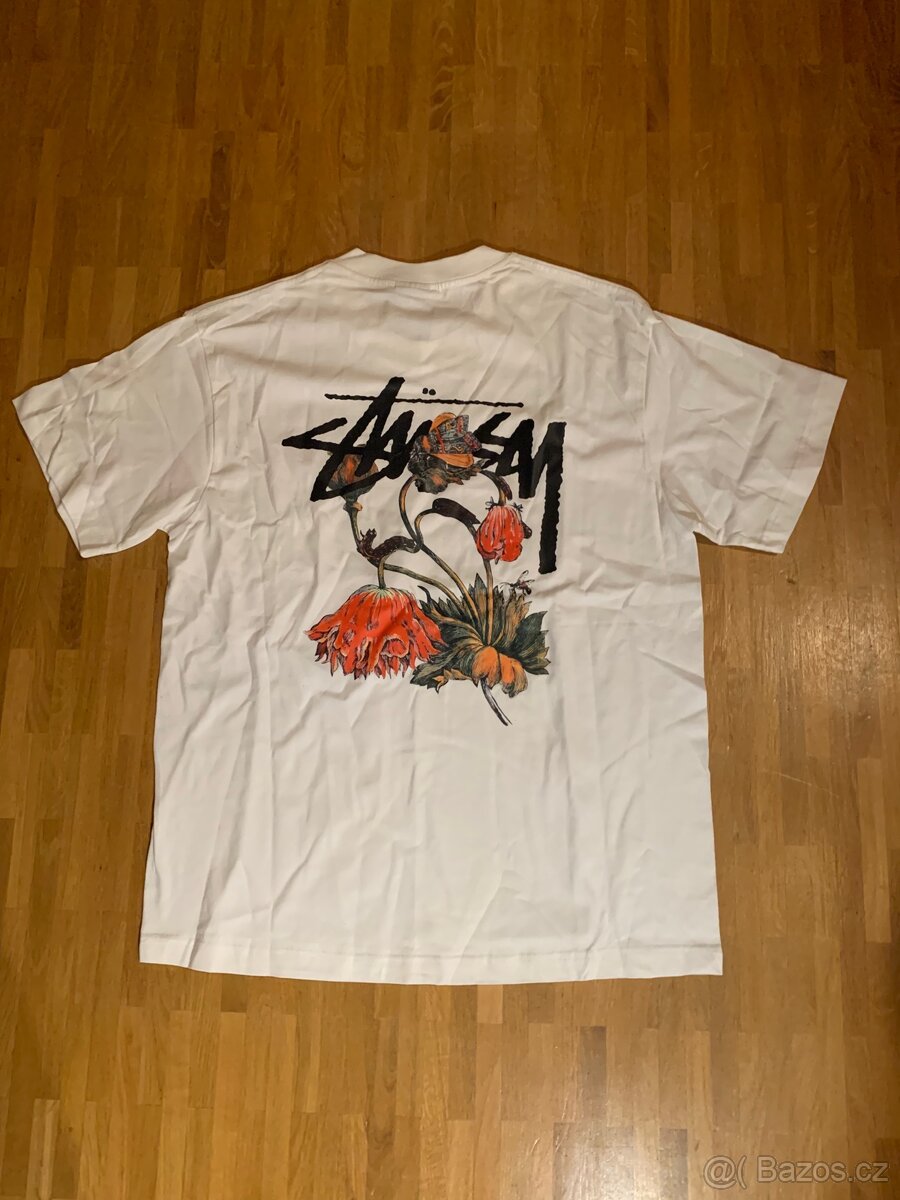 Stüssy tričko – Floral – nové – 4 ks — M - 5