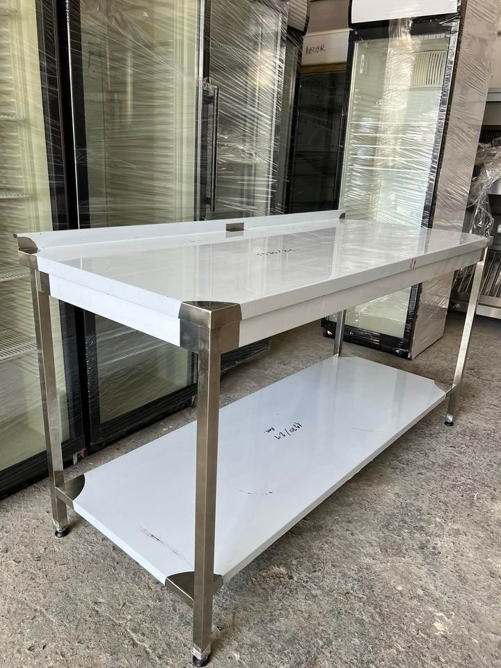 Přístěnný nerezový stůl 1 police RŮZNÉ ROZMĚRY - 5