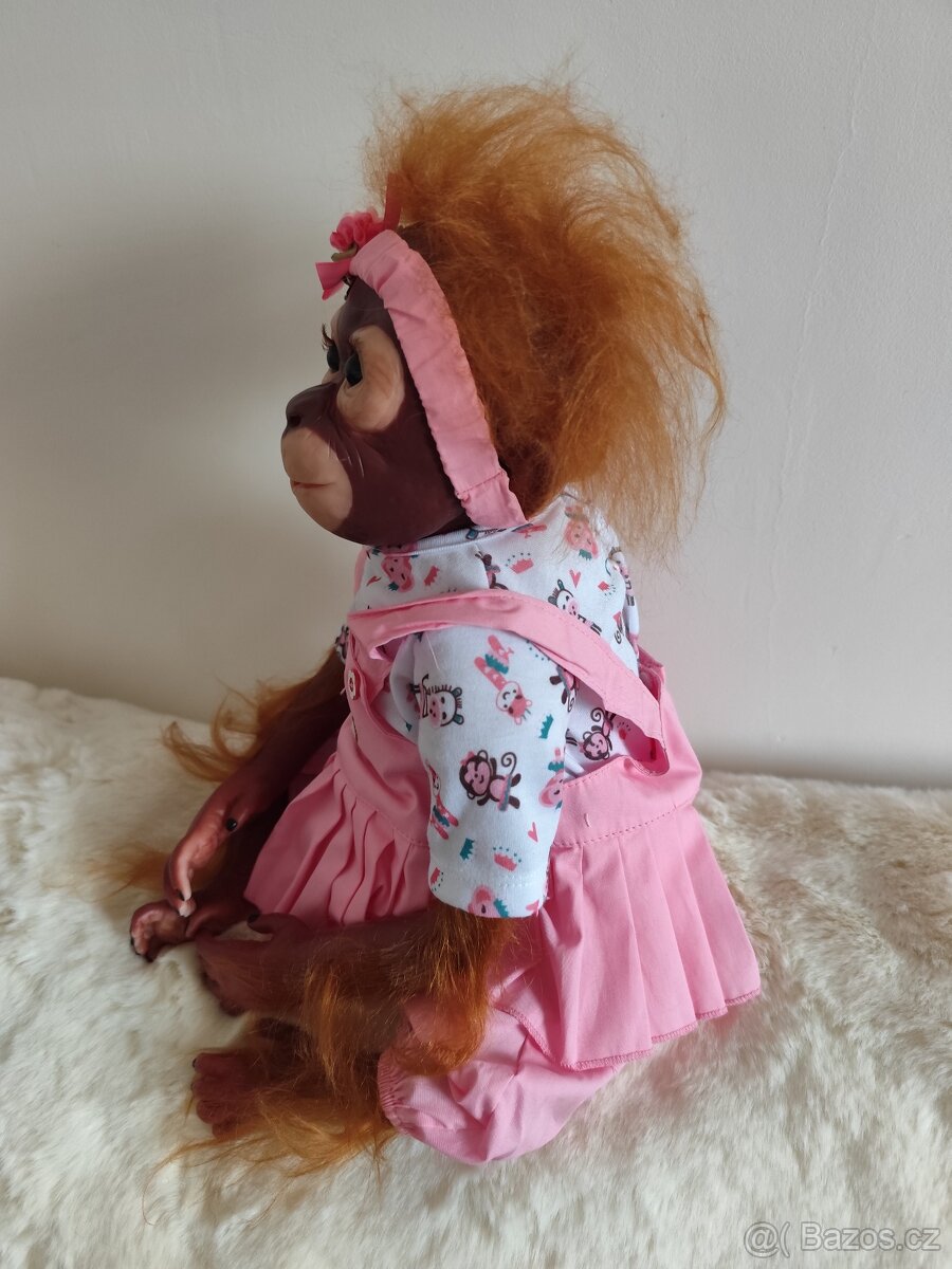 Opice opička panenka NOVÁ - 5