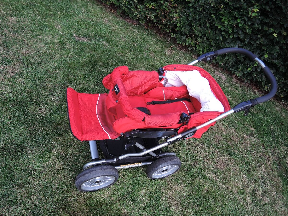 Dětský kočárek Emmaljunga 2v1 + zimní fusak Aesthetic - 5