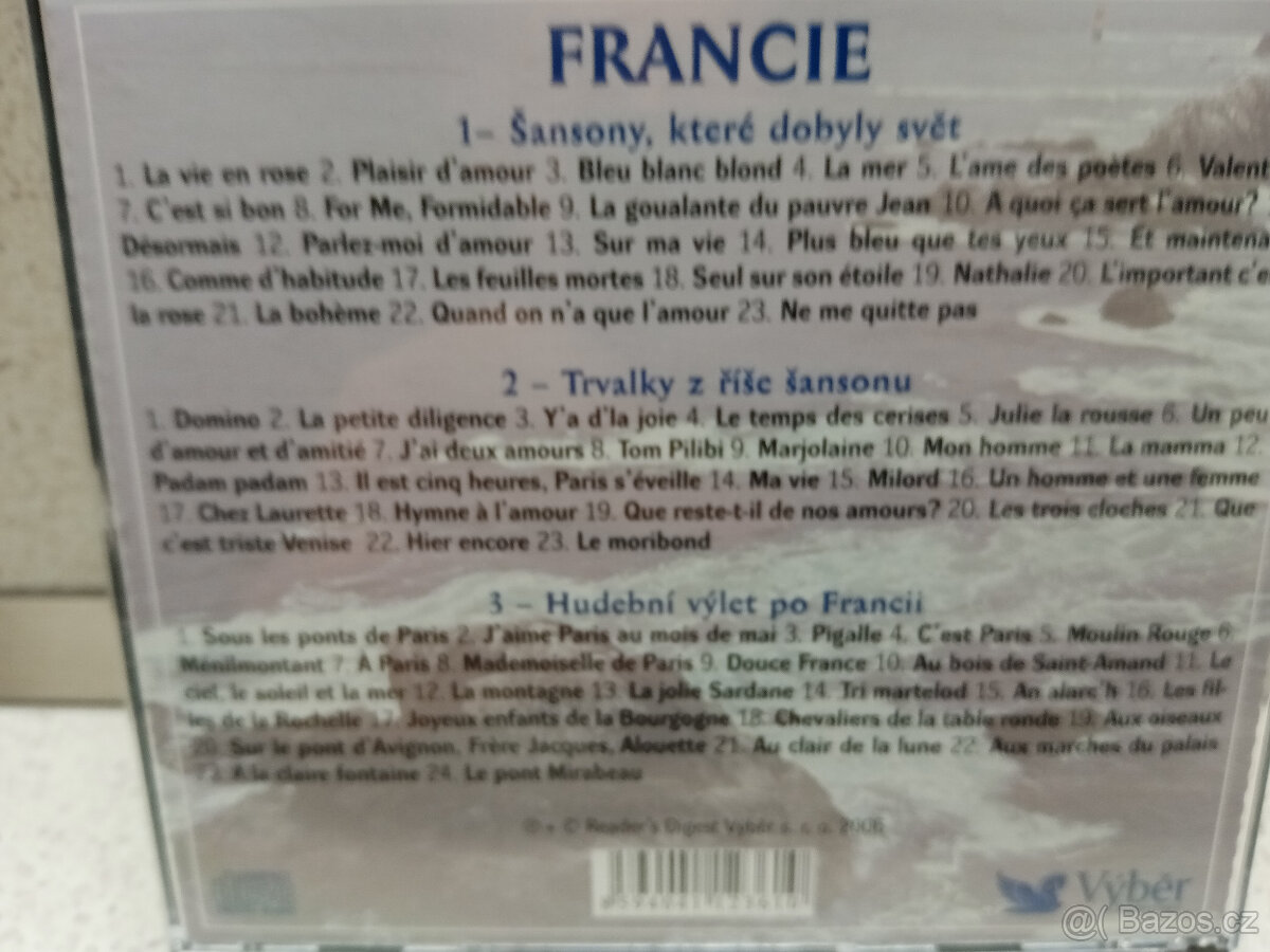 Prodám CD šansony z Francie - 5