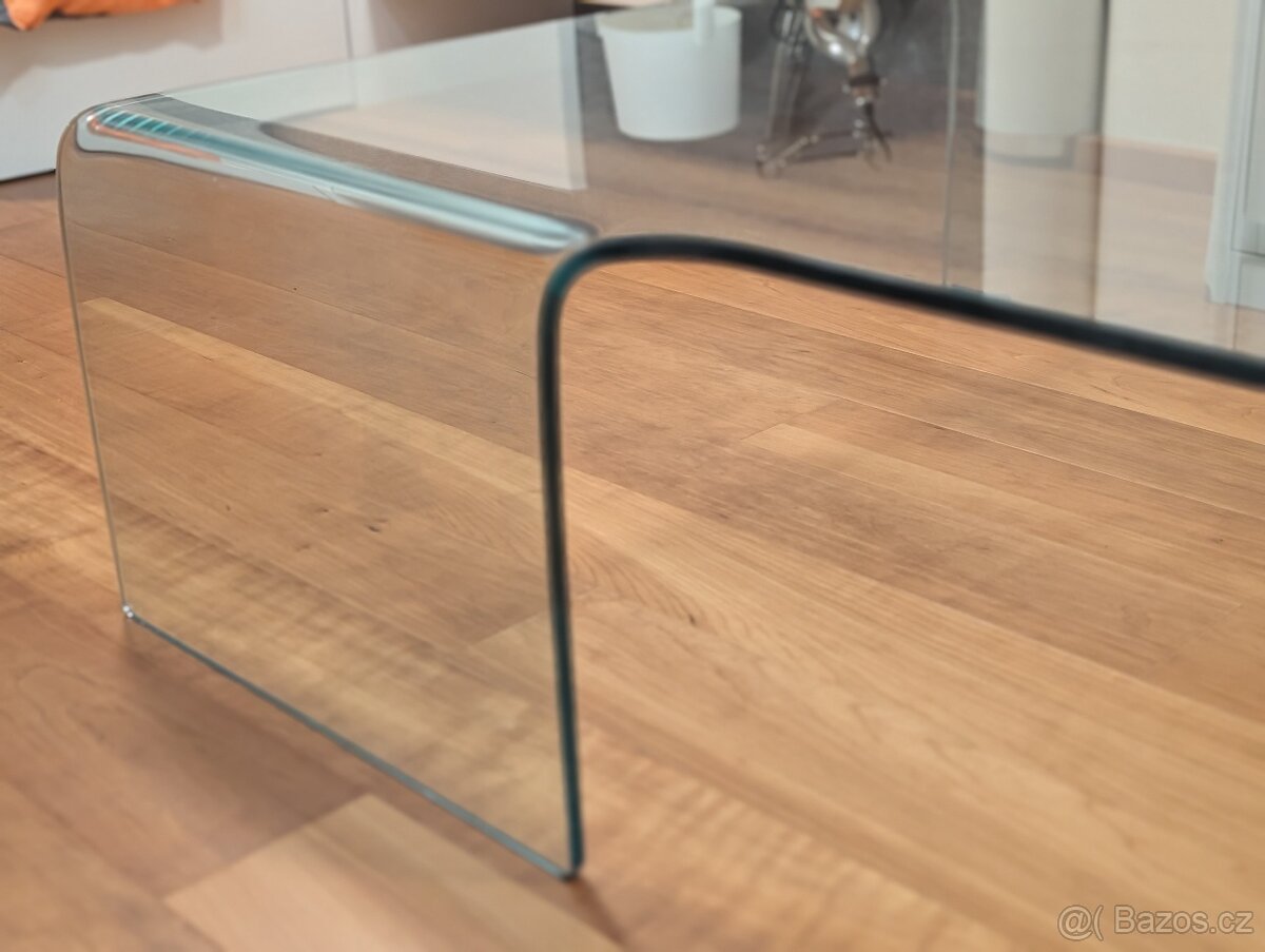 Designový skleněný konferenční stůl - 5