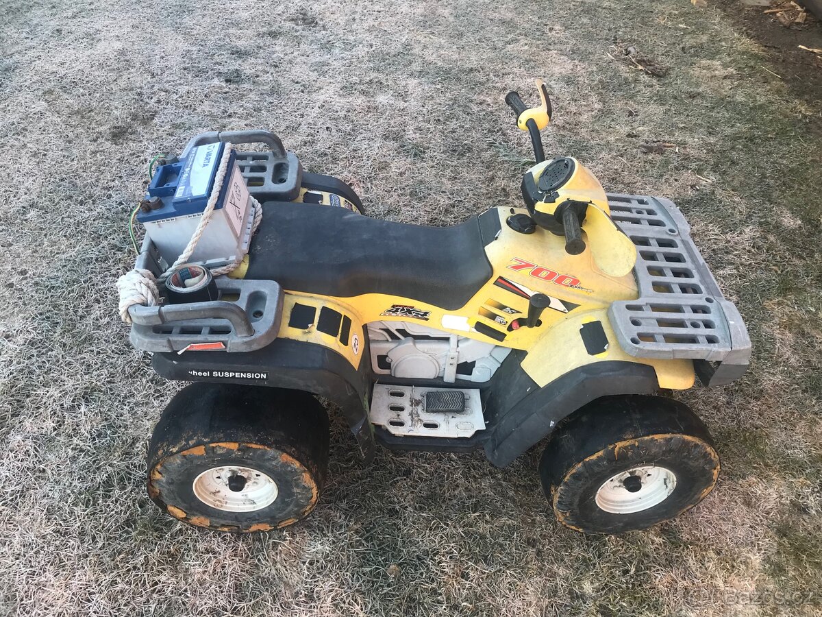 ATV 125 - prodáno  Polaris + Nahradni díly