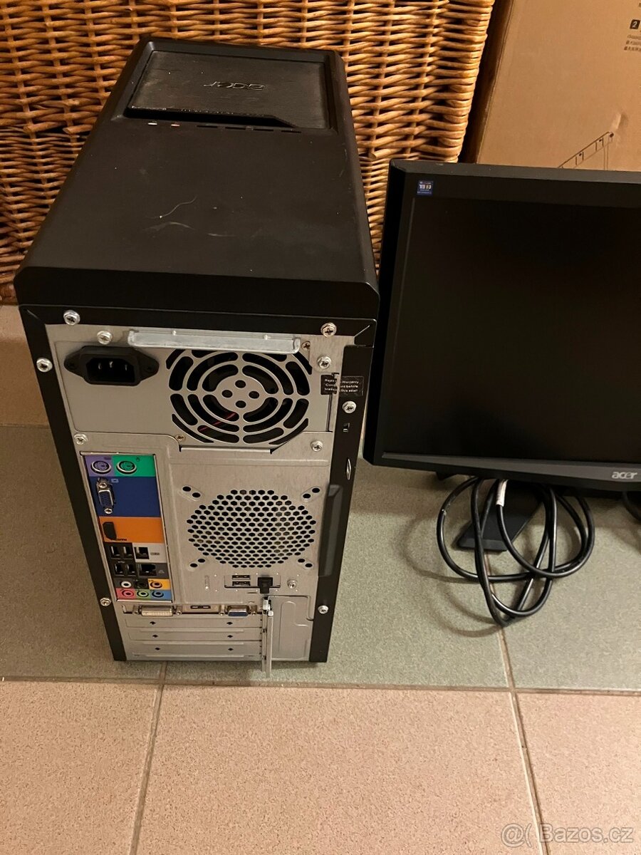 Kompletní počítačová sestava Acer včetně LCD monitoru - 5