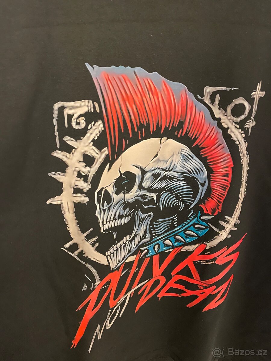 Triko "Punks Not Dead" – velikost XL - 5