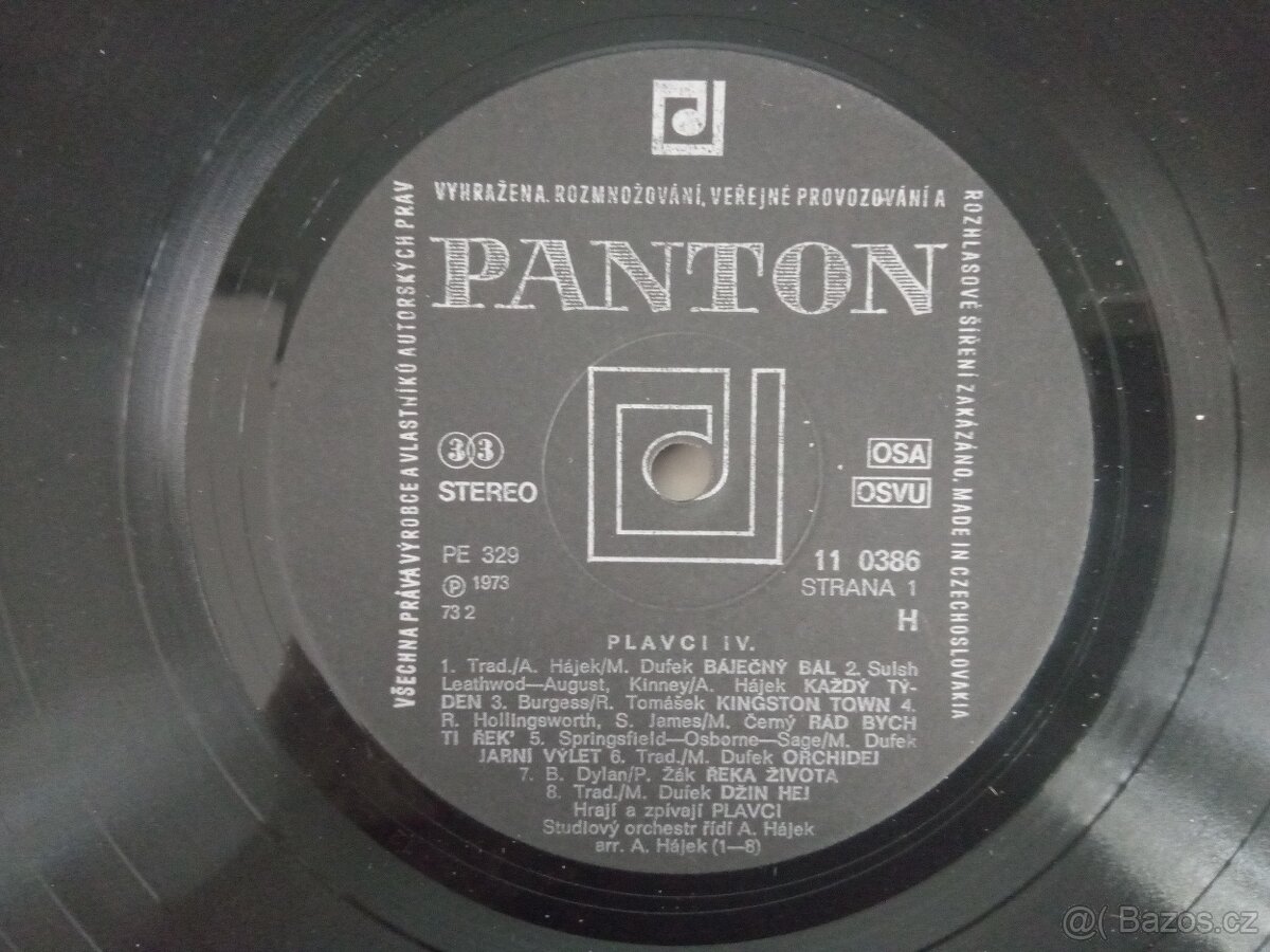 LP vinyl Zelenáči, Plavci - 5