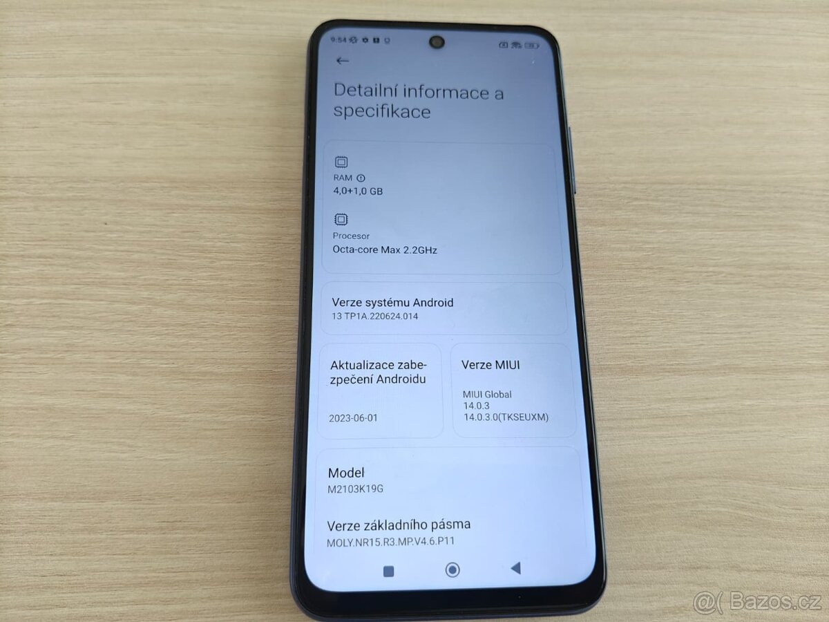 Xiaomi Redmi Note 10 5G, 5GB/64GB, Graphite Gray - 5
