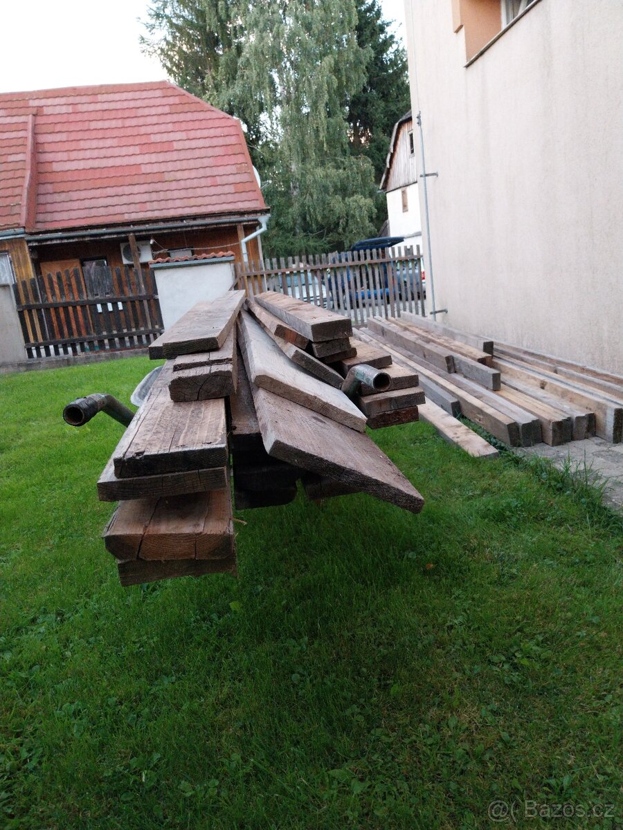 Prkna, fosny, rigle, tramky, hranoly - 5