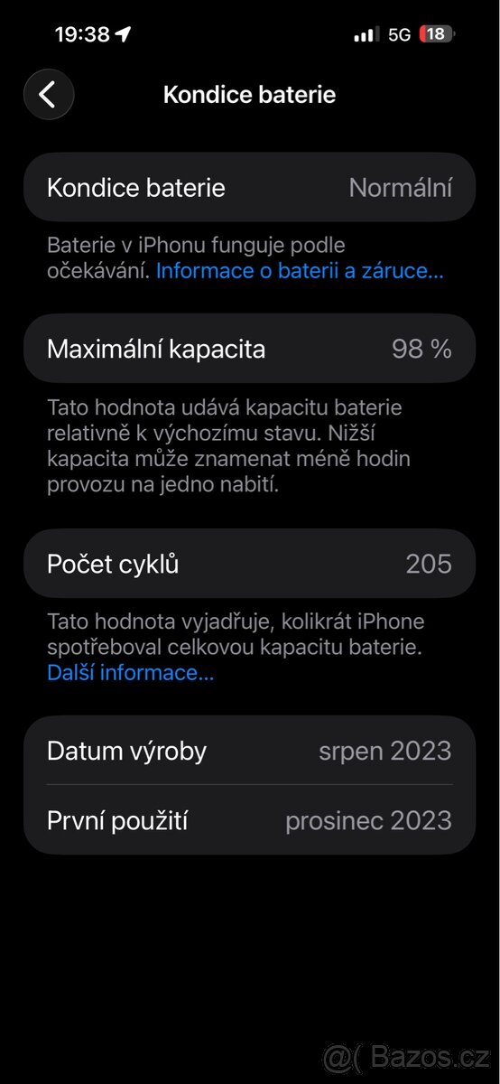 Prodám iPhone - 5