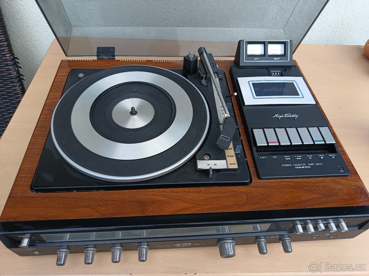 ONKYO High Fidelity Solid State Stereo F-7 1975 - 5
