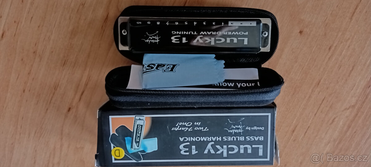 Harmonika East Top Lucky 13/ladění D - 5