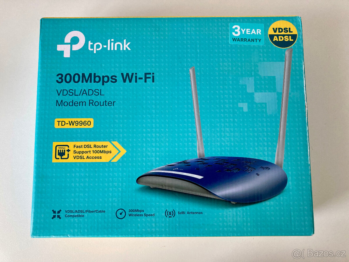 Tp-Link VDSL/ADSL modem router - 5