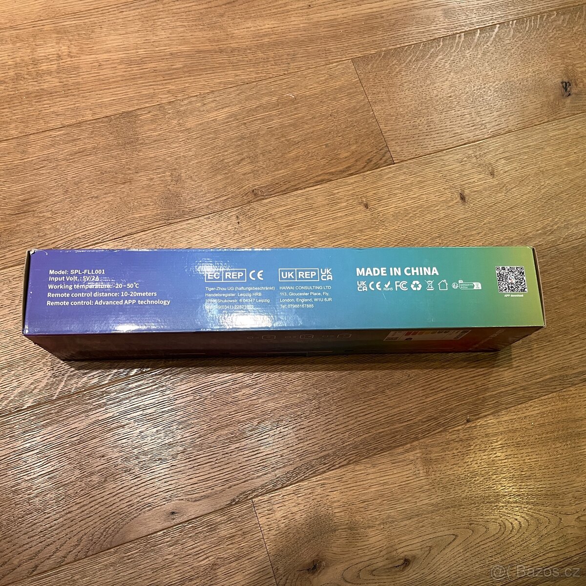 Stojací rohová LED lampa Ydene SPL-FLL001, 160 cm, černá - 5