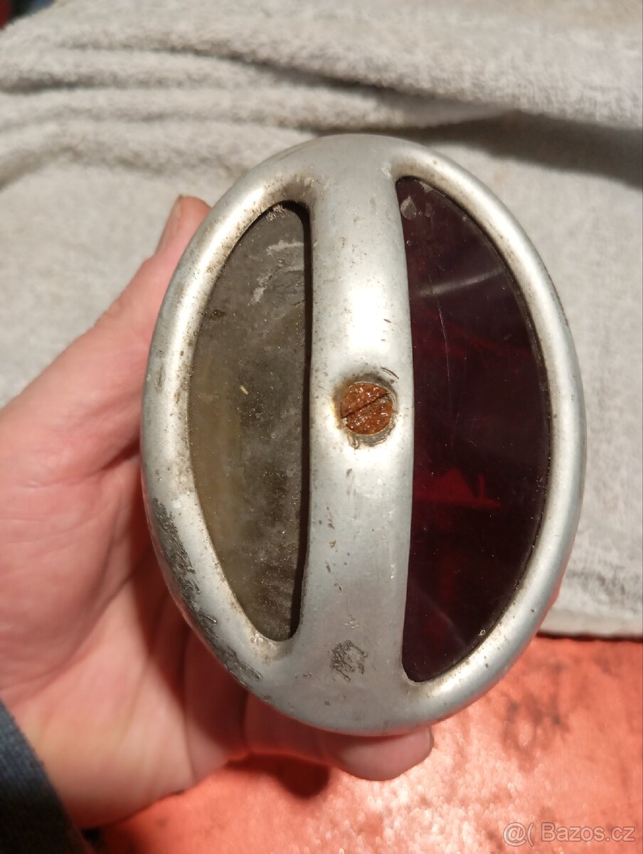 Zadní staré původní světlo Tatra Praga Walter - 5