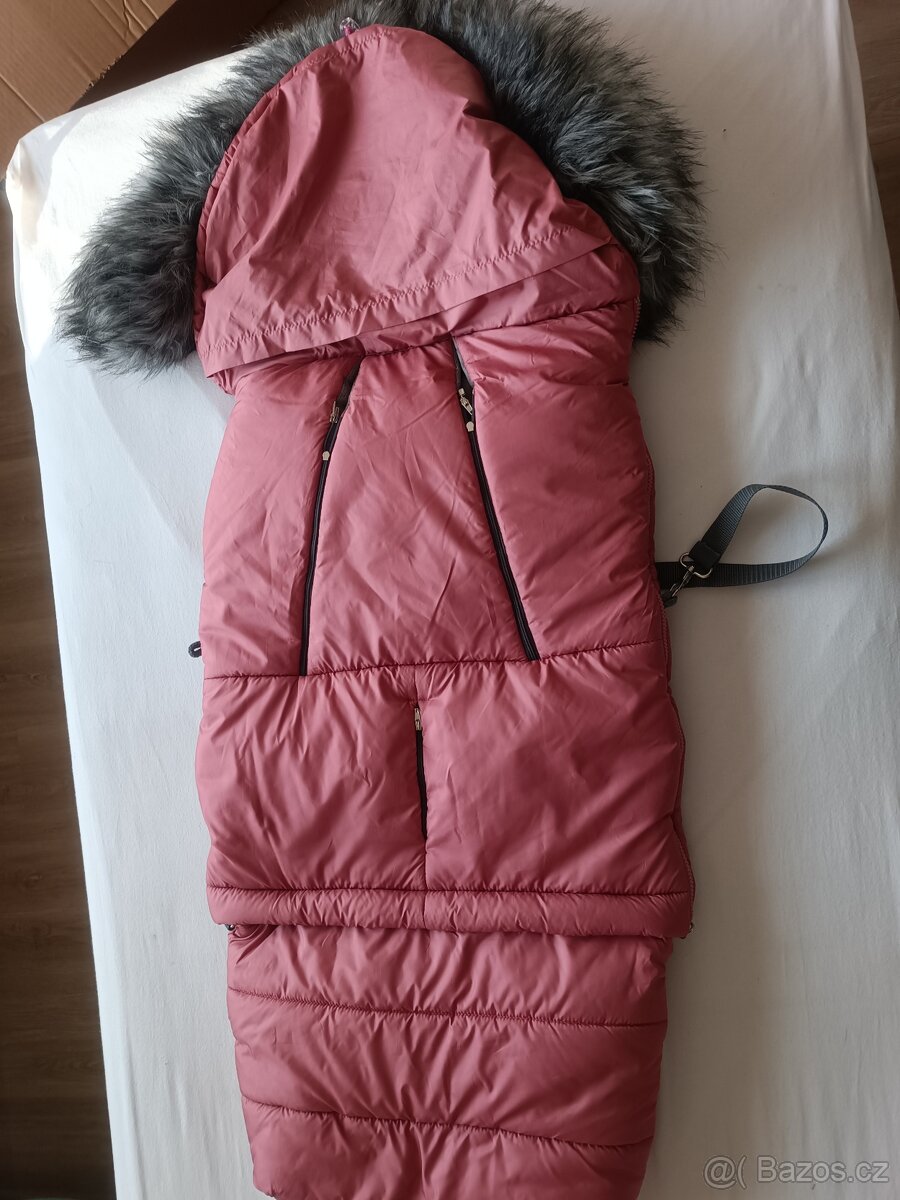 Rostoucí zimní fusak vak pro děti jasmine - 5